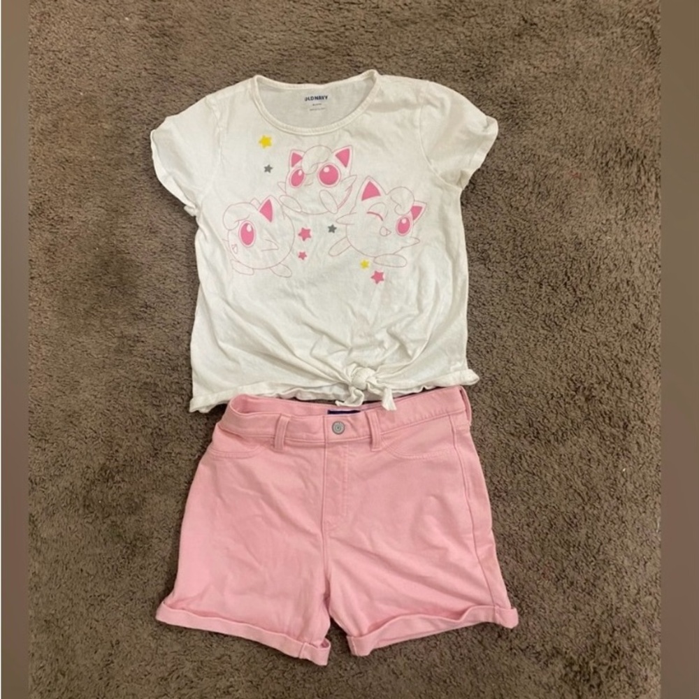 Girls Old Navy Pokemon Outfit size 14/16